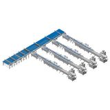 TWO-CHANNEL ATUOMATIC PACKING LINE